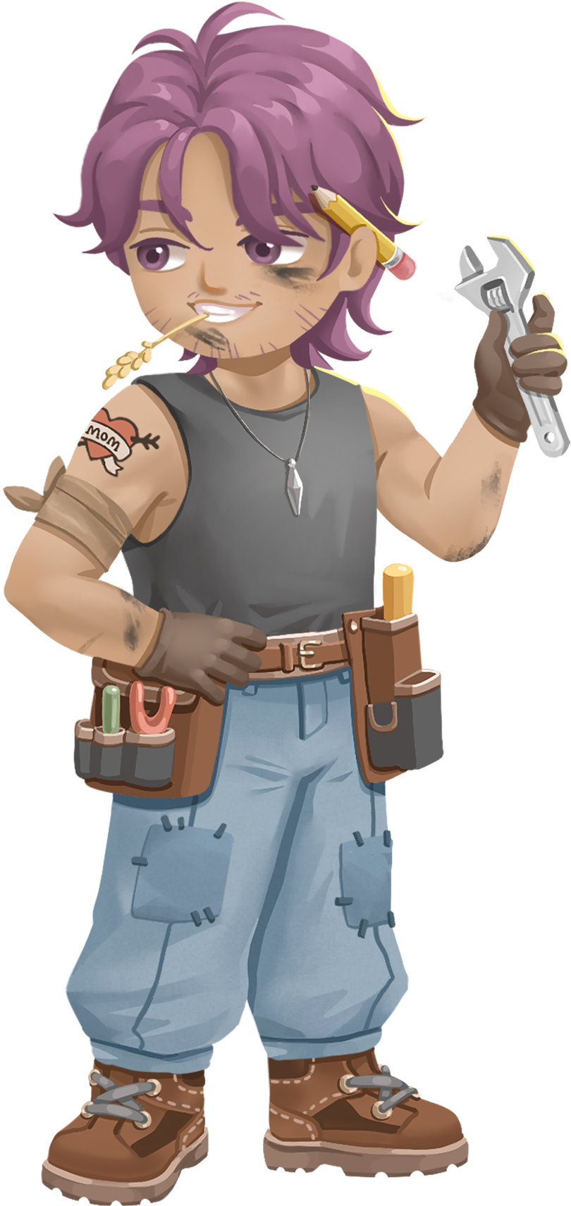Loftia character portraits and guides